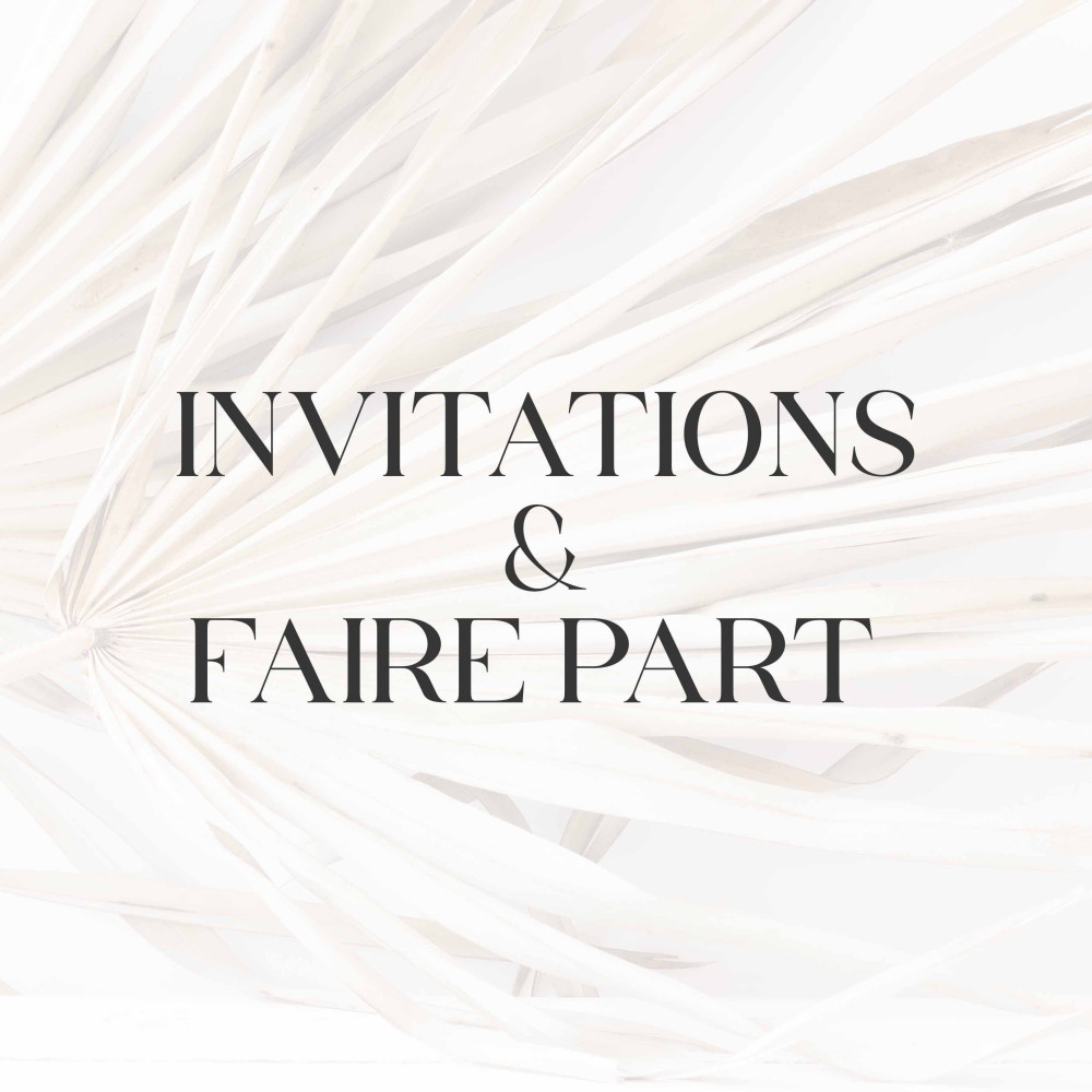 Faire-part & invitations