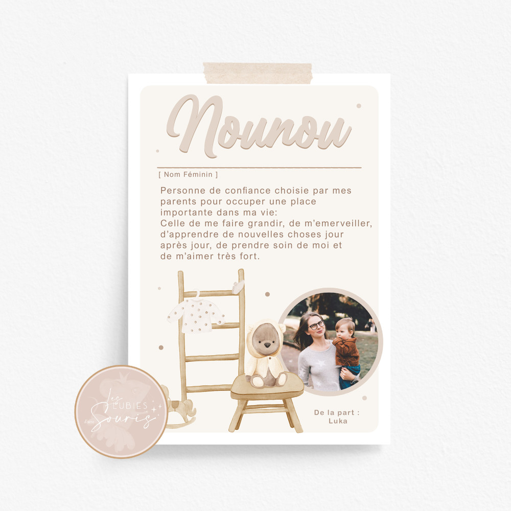 ★ Affiche nounou