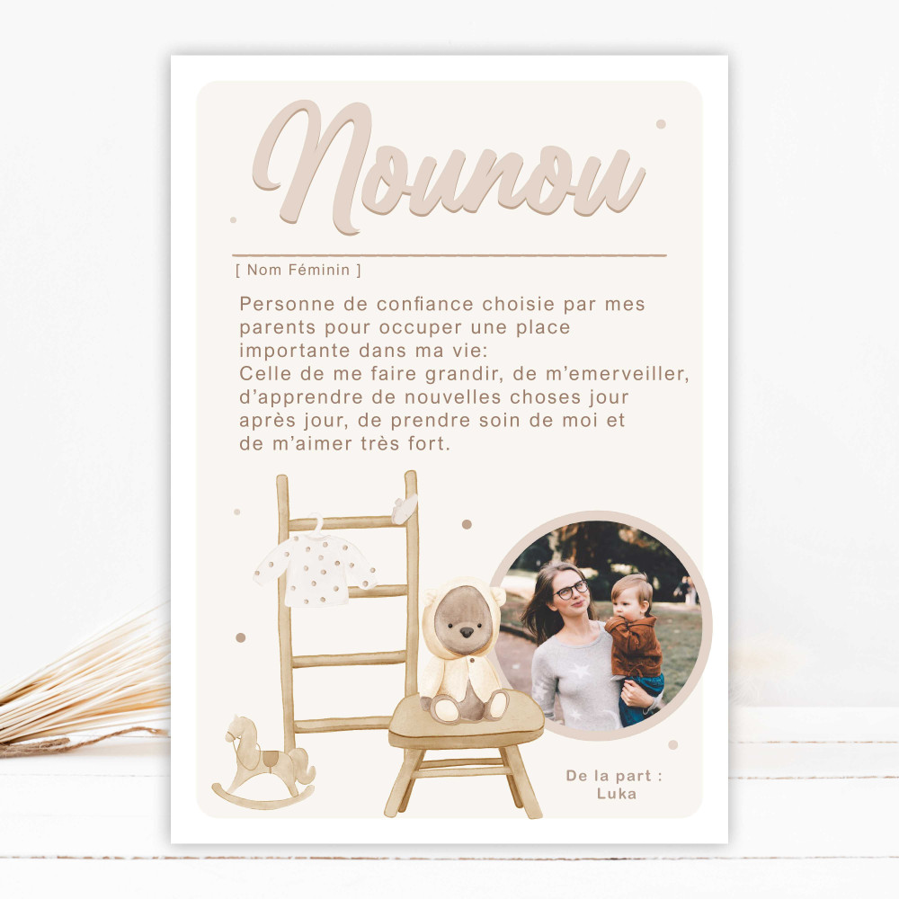 ★ Affiche nounou
