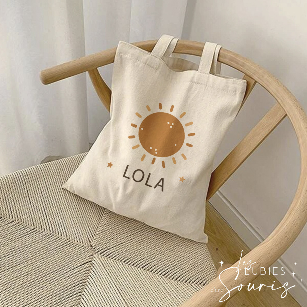 ★ Tote Bag personnalisé pour Enfant
