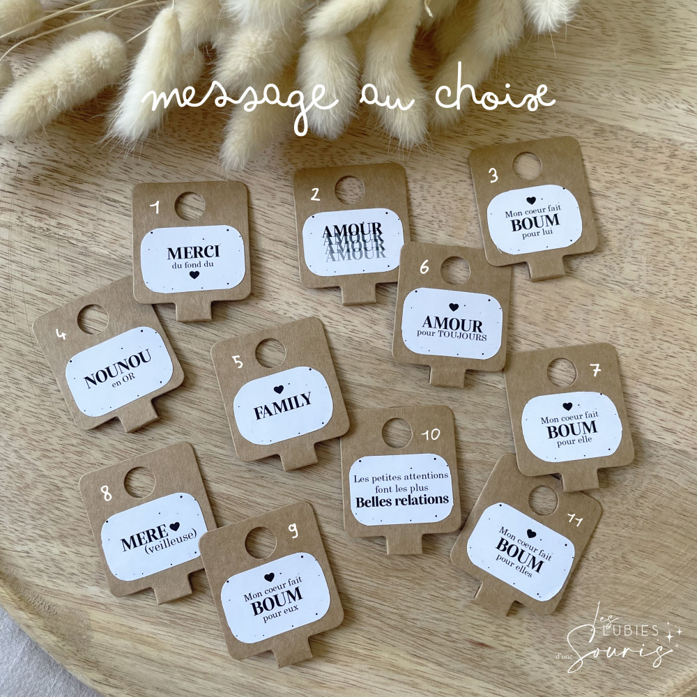 ★ Bracelet à message - White / perles de verres - Personnalisable  - Prénom, mot, initiale(s)