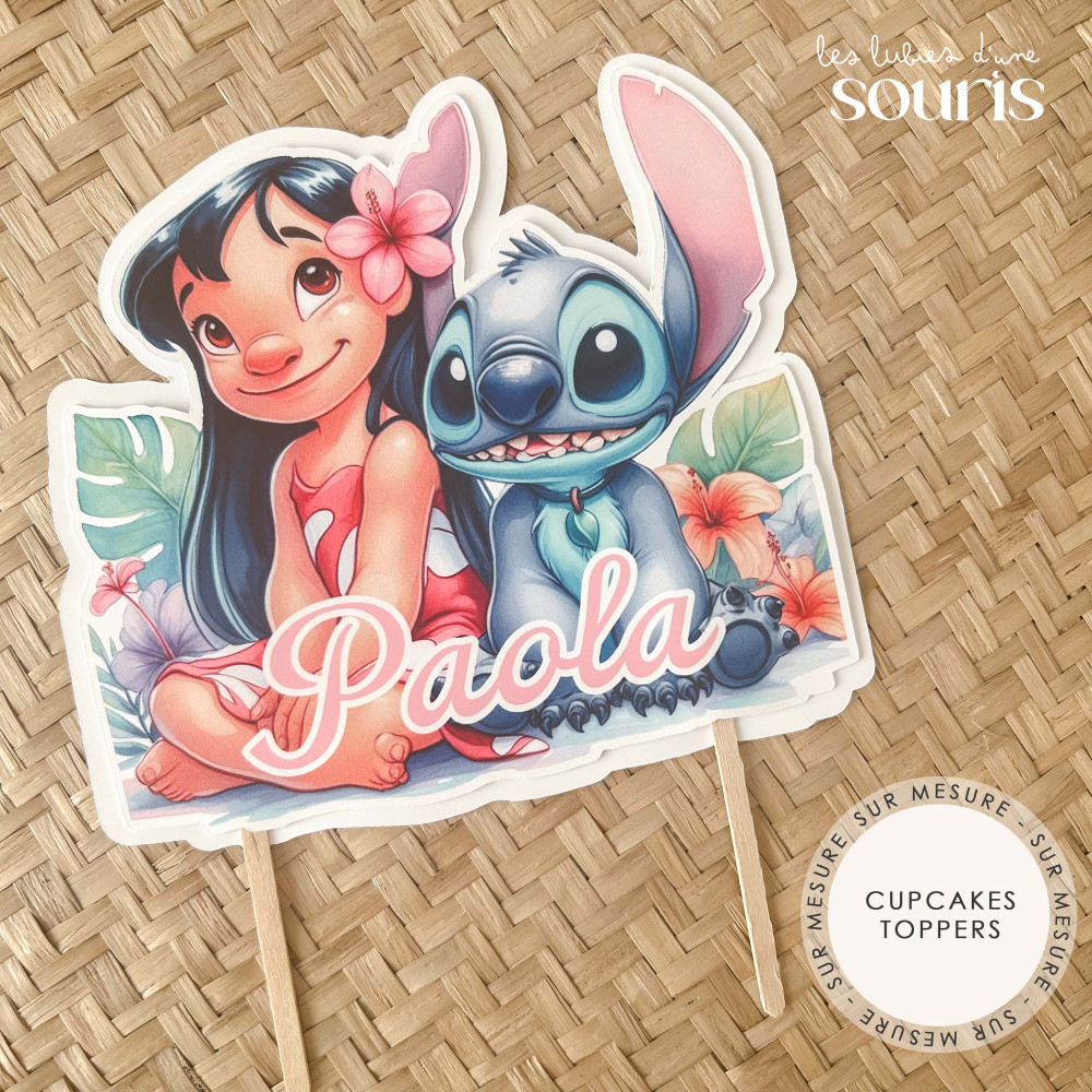 ★ Cake Topper | Décoration gâteau | Thème personnalisable