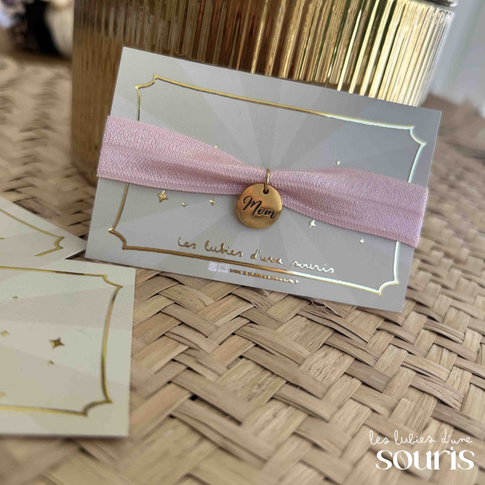 ★ Bracelet : Lait fraise  / Charms au choix