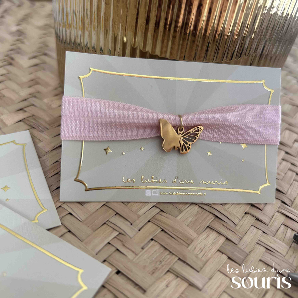 ★ Bracelet : Lait fraise  / Charms au choix