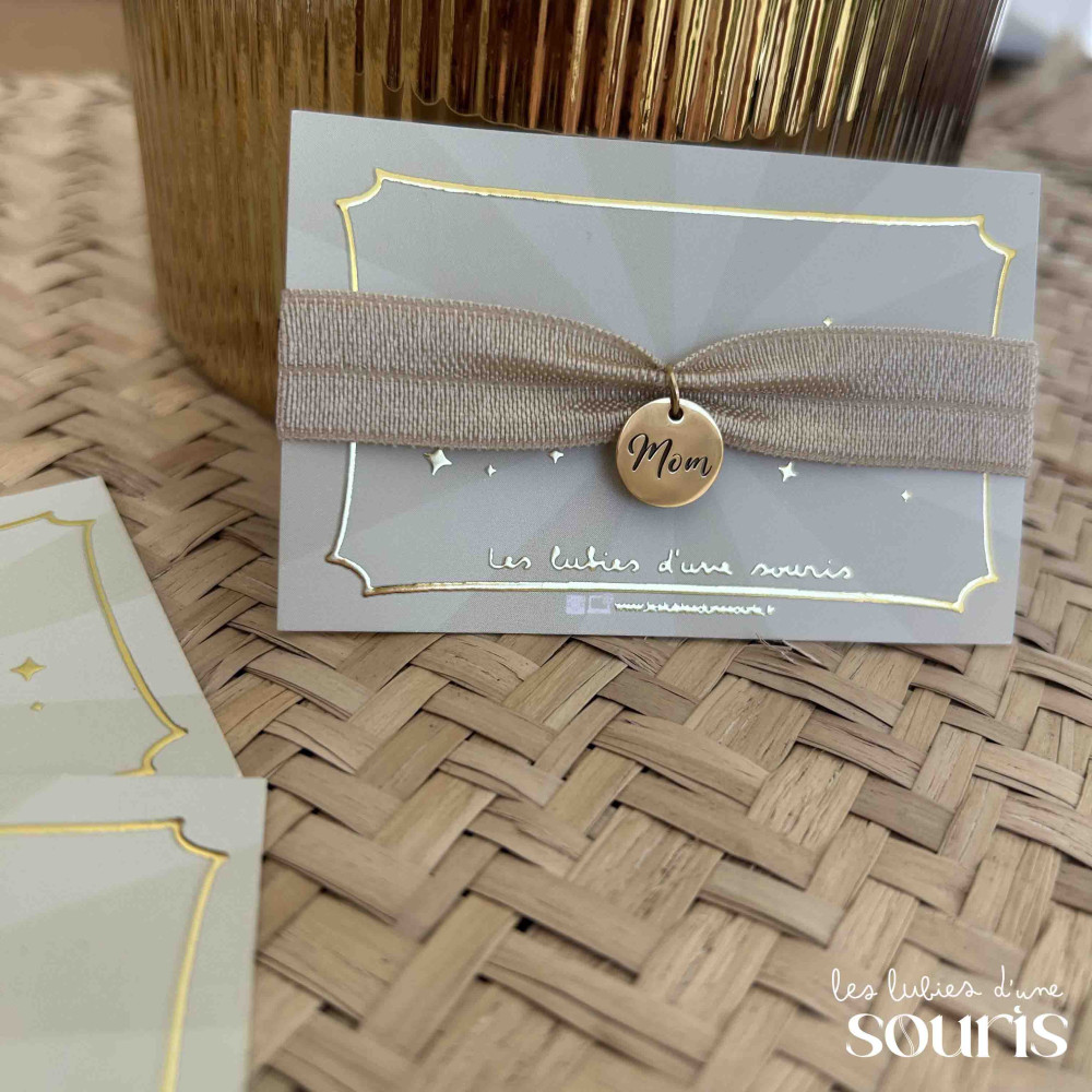 ★ Bracelet : Sable  / Charms au choix