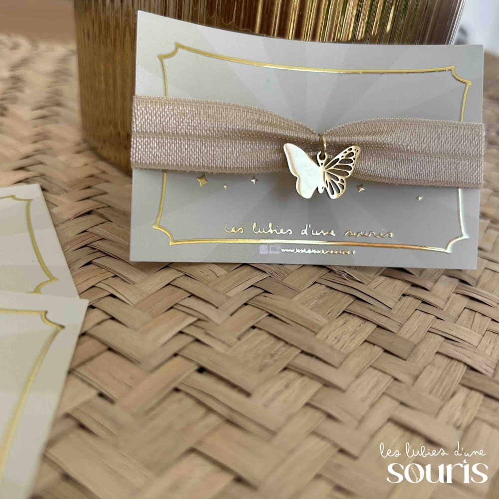 ★ Bracelet : Sable  / Charms au choix