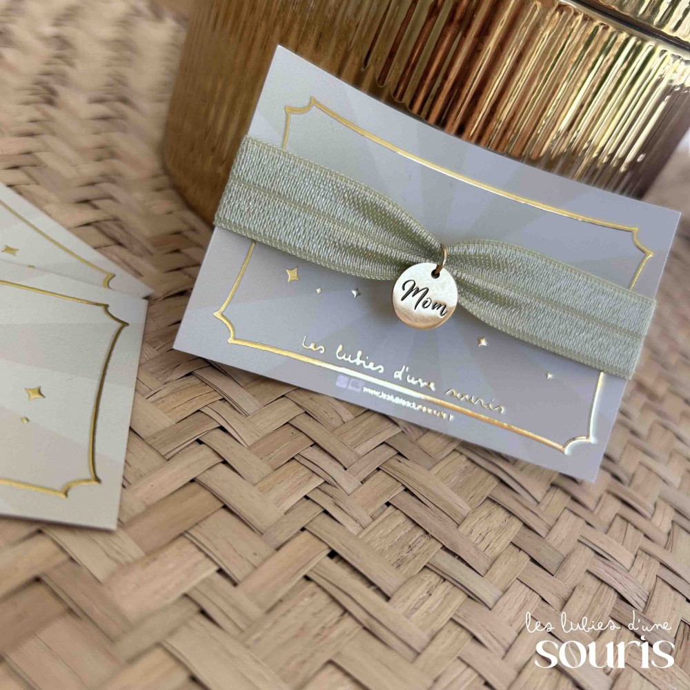  ★ Bracelet : menthe douce / Charms au choix 